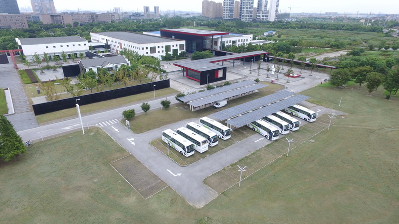 無錫太科園感知中國光電一體化充電站